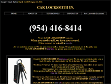 Tablet Screenshot of carlocksmithin.com